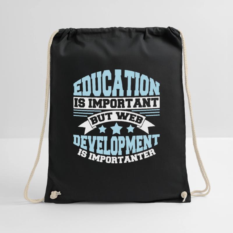 Web Developer Web Developer Funny Drawstring Bag