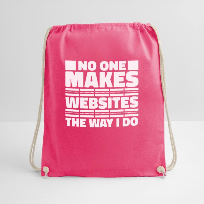 Web Developer Web Developer Funny Drawstring Bag