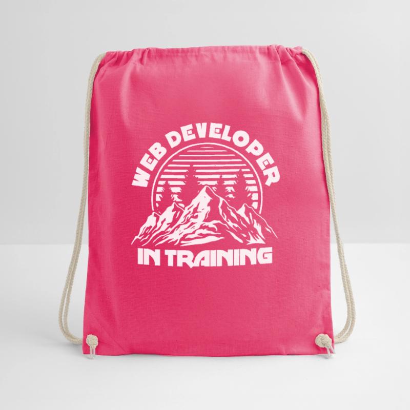 Web Developer Web Developer Training Drawstring Bag