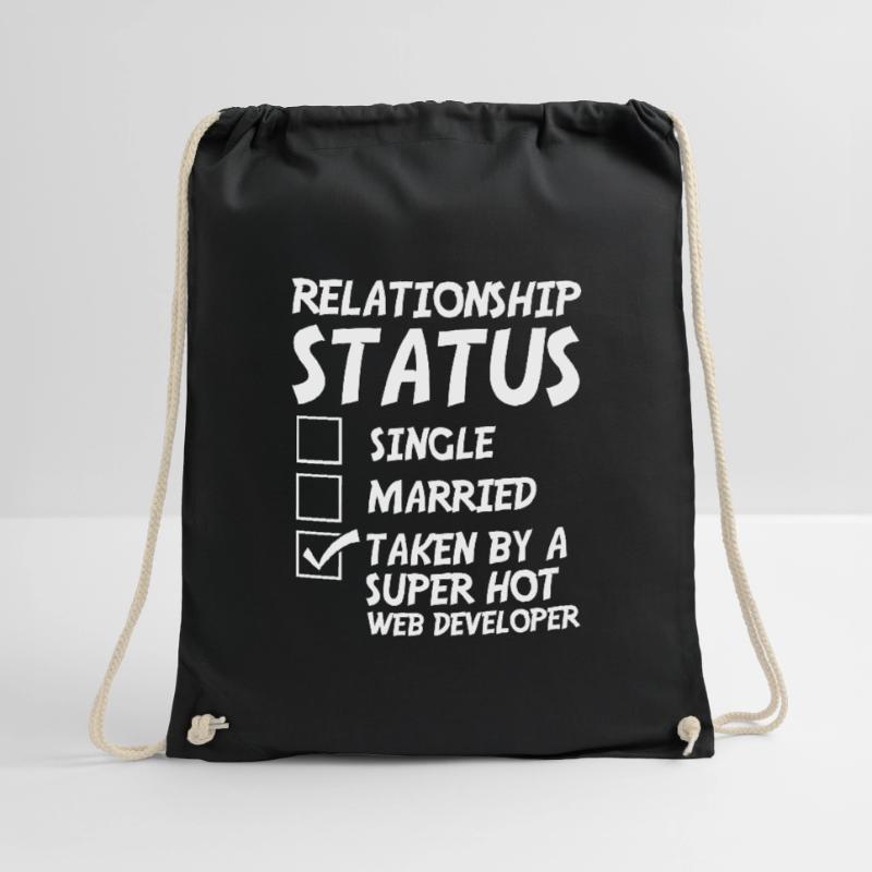 Web Developer Web Developer Funny Drawstring Bag