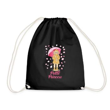 Roses Cute - Drawstring Bag - black - Front