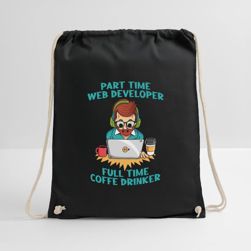 Web Developer Web Developer Coffee Drawstring Bag