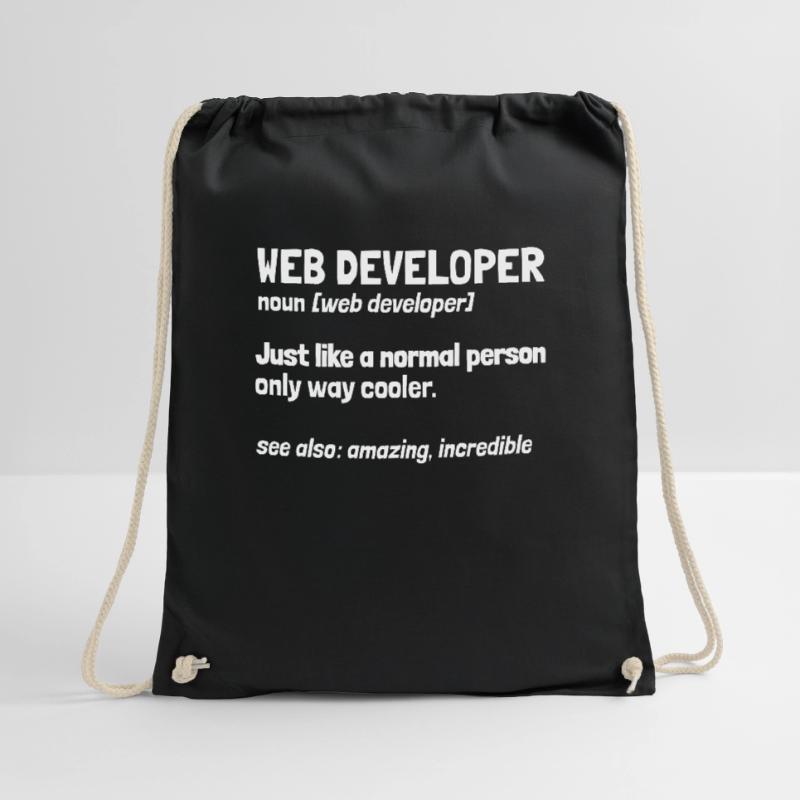 Web Entwickler Webdeveloper Turnbeutel