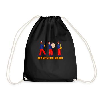 Train de ventilateur Spielmannszug Cool - Sac de sport léger - noir - Devant