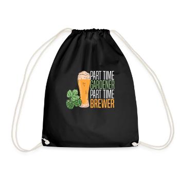 Hobby Gardener Garden Brewer Garden Bière - Sac de sport léger - noir - Devant