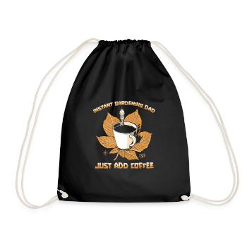 Hobby Gardener Garden Caffeine Garden Father - Sac de sport léger - noir - Devant