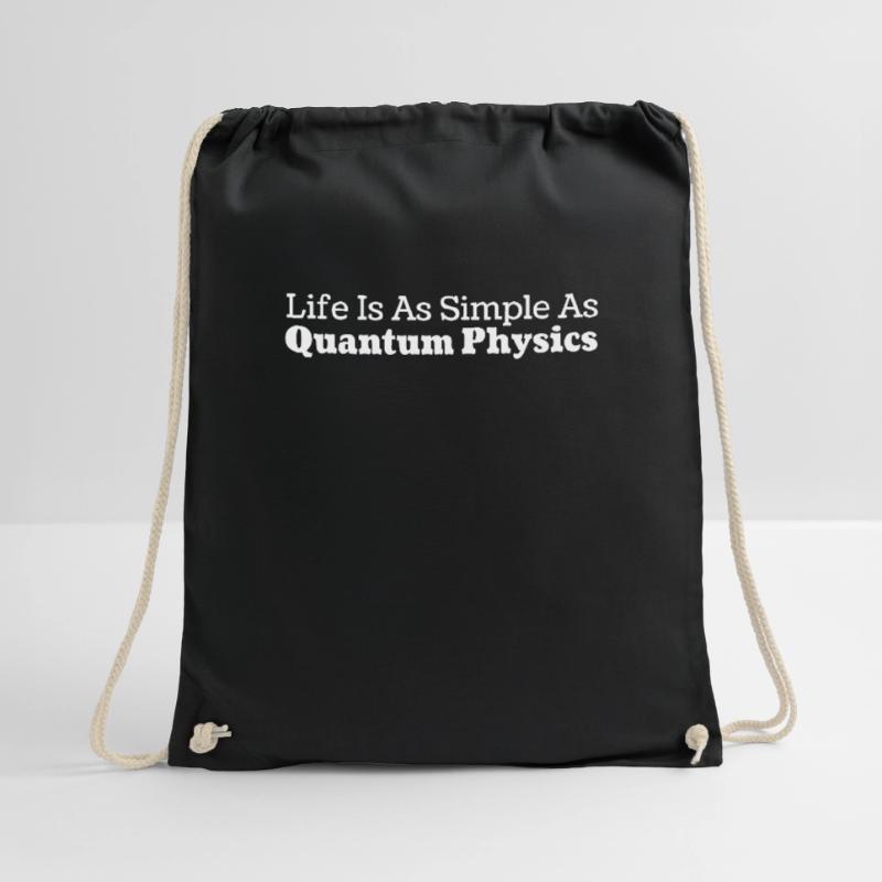 Physics Physicists Humor Quantum Physics Drawstring Bag