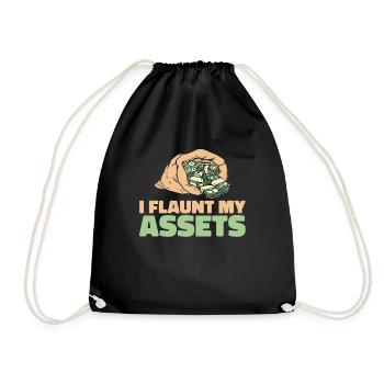 Accountant Tax Advisor Money Sexy Accountant - Drawstring Bag - black - Front