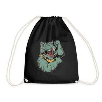 Trex T Rex Dino Cool - Sac de sport léger - noir - Devant