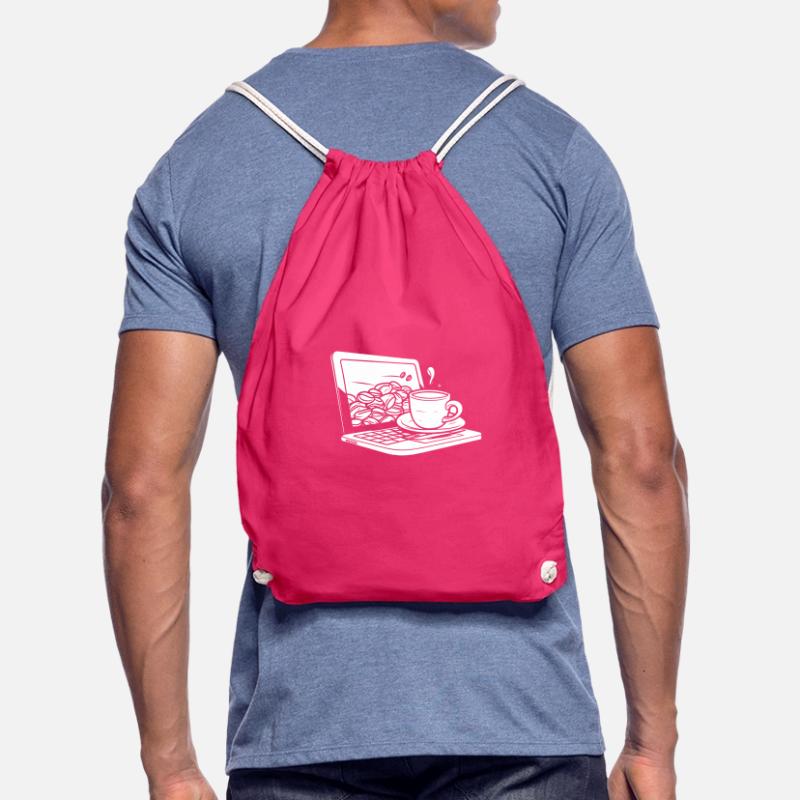 Developer, Coder, Programmer, Coffee Drawstring Bag