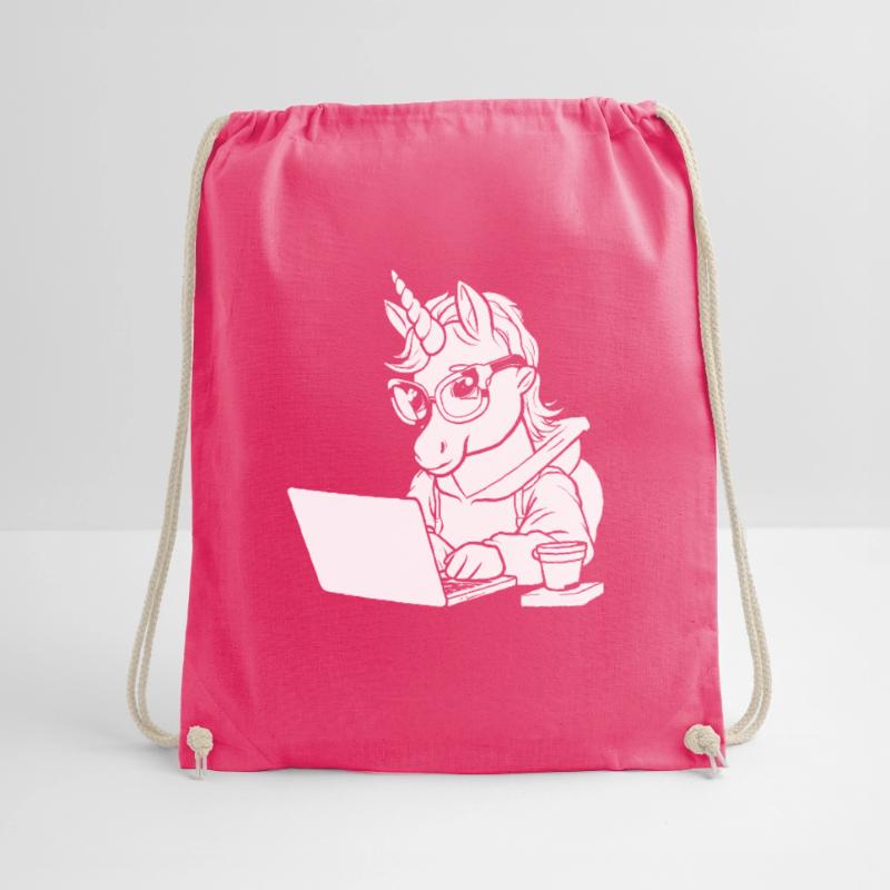 Developer, Coder, Programmer, Coffee Drawstring Bag