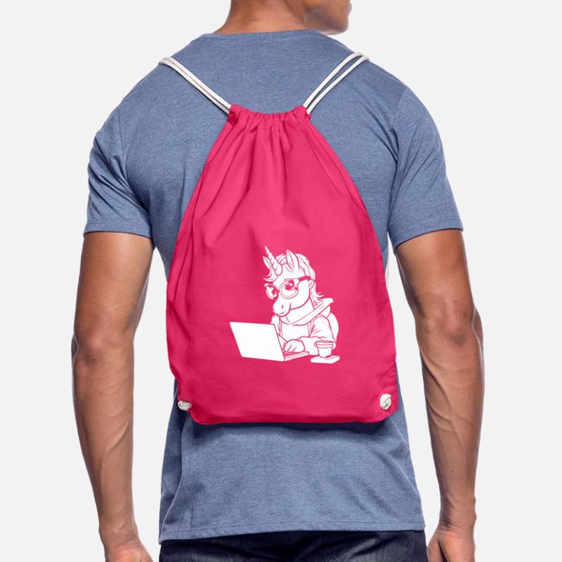 Developer, Coder, Programmer, Coffee Drawstring Bag