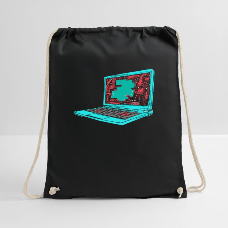 Entwickler Coder Programmierer Turnbeutel