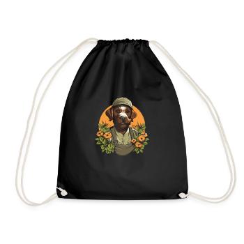 Hobby Jardinier Chien De Jardin - Sac de sport léger - noir - Devant