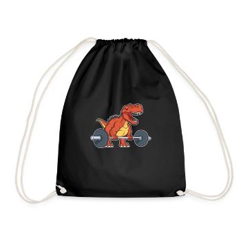 Trex T Rex Dino - Sac de sport léger - noir - Devant