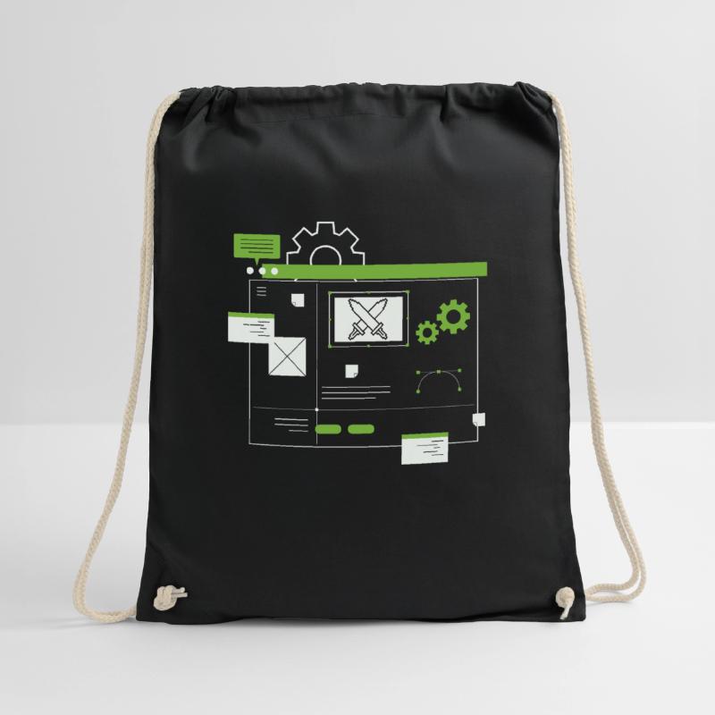 Developer, Coder, Programmer Drawstring Bag