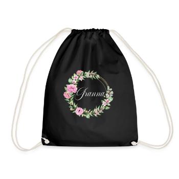 Granna Frauen Muttertag Oma Granna - Turnbeutel - Schwarz - Vorne
