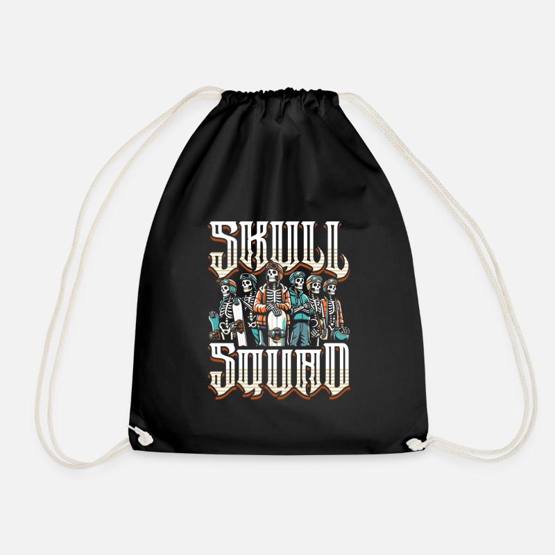 Snowboard Snowboarder - Turnbeutel - Schwarz