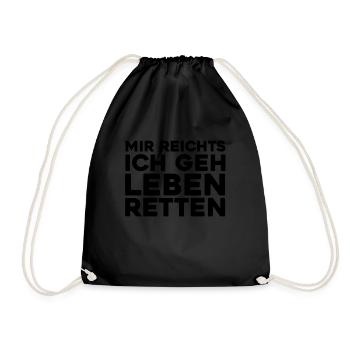 Ambulance Service Paramedics Paramedics - Drawstring Bag - black - Front