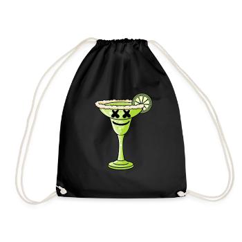 X Eyes Margarita Cinco de Mayo Lustige Margarita - Turnbeutel - Schwarz - Vorne