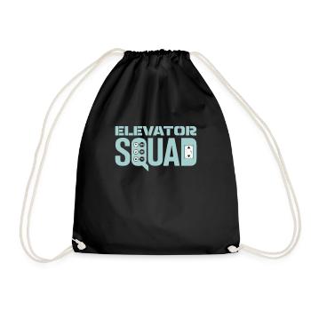 Elevator Elevator - Drawstring Bag - black - Front