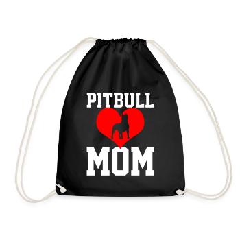 Embrace your mom identity with - Drawstring Bag - black - Front