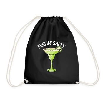 Feelin' Salty Margarita Cinco de Mayo Margarita - Turnbeutel - Schwarz - Vorne