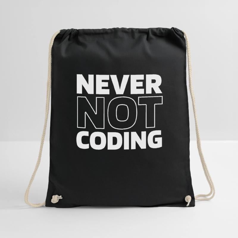 Developer Coder Programmer Drawstring Bag