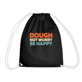 Pain au levain - Sac de sport léger - noir - Devant