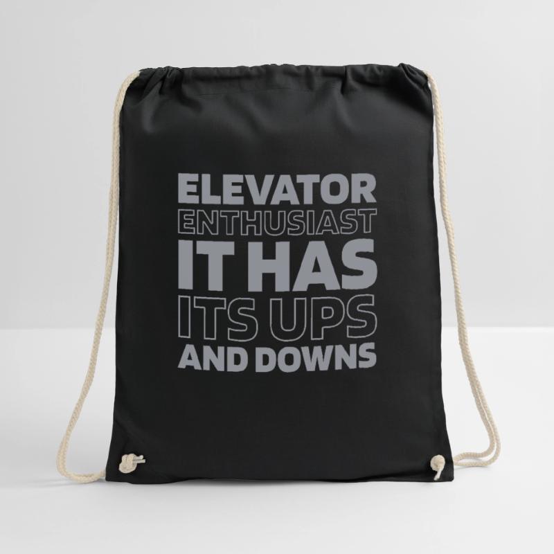 Elevator Elevator Drawstring Bag