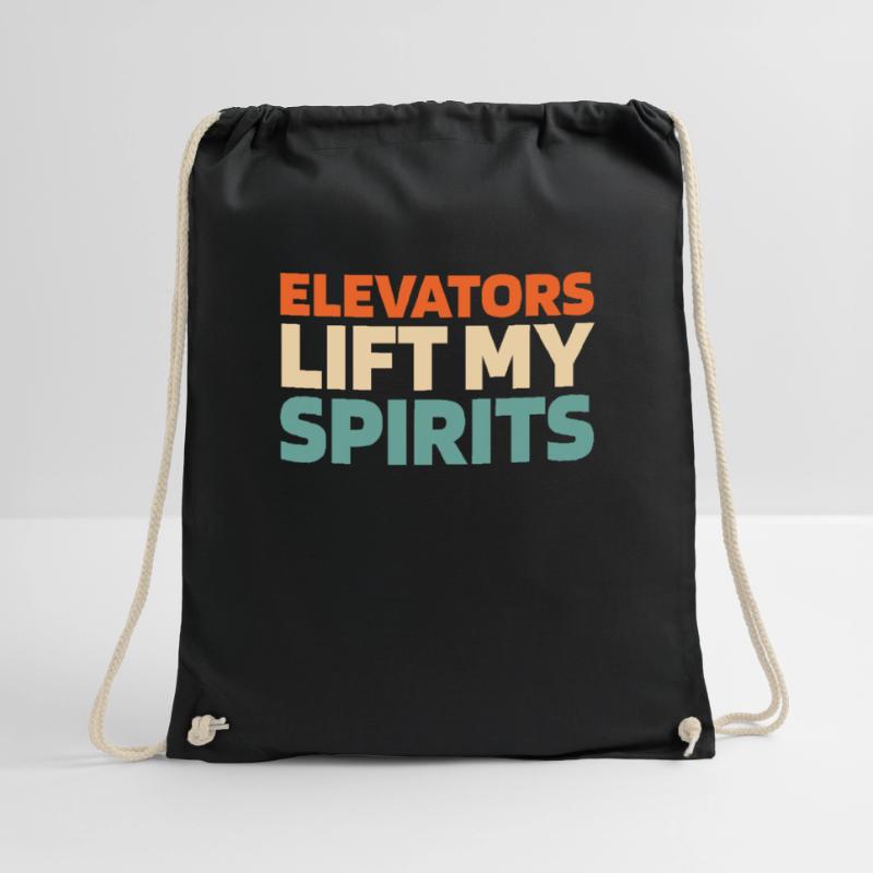 Elevator Elevator Drawstring Bag