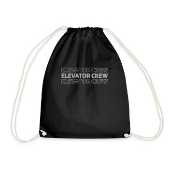Elevator Elevator - Drawstring Bag - black - Front