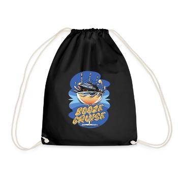 Cruise - Drawstring Bag - black - Front