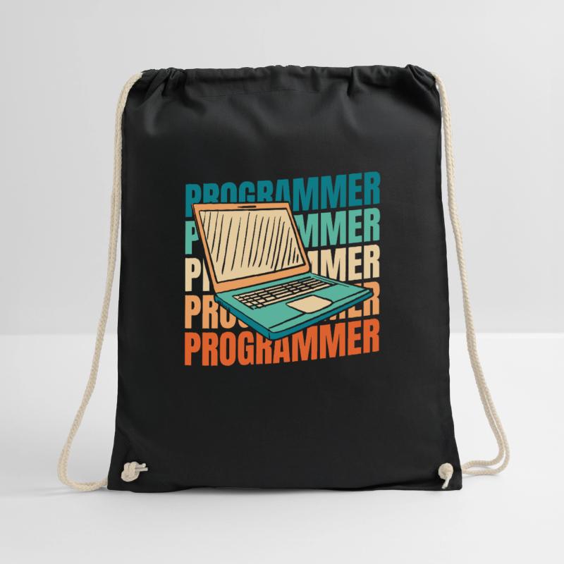 Developer Coder Programmer Drawstring Bag