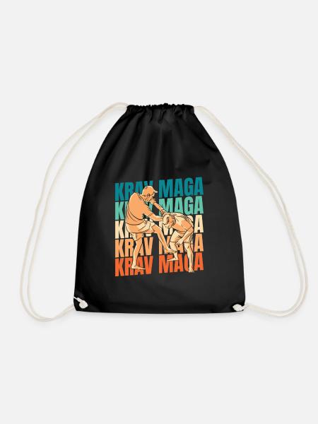 Krav Maga - Turnbeutel - Schwarz