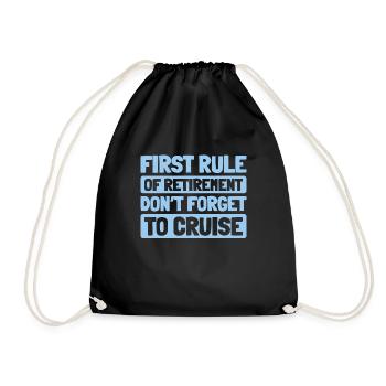 Cruise Retraite - Sac de sport léger - noir - Devant