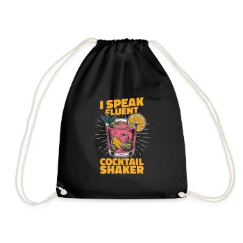 Barkeeper Bartender - Drawstring Bag - black - Front