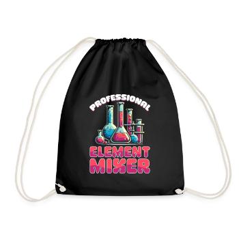 Chimiste en chimie - Sac de sport léger - noir - Devant