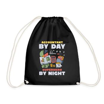 Comptable Conseiller fiscal - Sac de sport léger - noir - Devant
