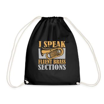 Band Director - Drawstring Bag - black - Front