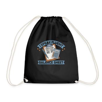 Comptable Conseiller fiscal - Sac de sport léger - noir - Devant