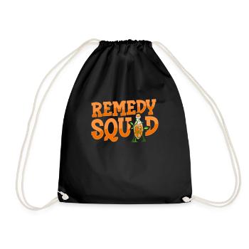 Homeopath Cadre - Drawstring Bag - black - Front
