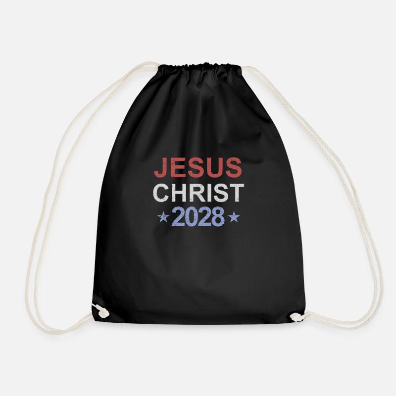 Jesus Christus 2028 Wählen Sie Jesus - Turnbeutel - Schwarz