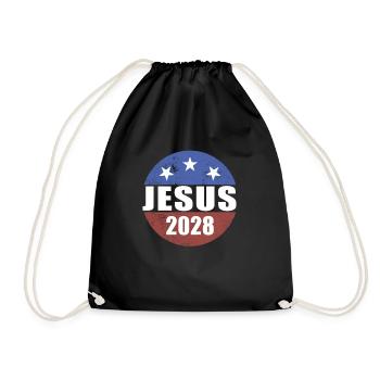 Jésus 2028 Cadran Choisissez Jésus - Sac de sport léger - noir - Devant