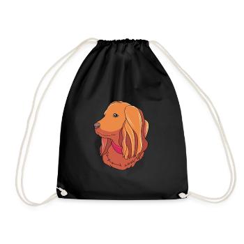 Épagneul Boykin - Sac de sport léger - noir - Devant