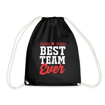 Employee of the Week Employee of the Month - Drawstring Bag - black - Front