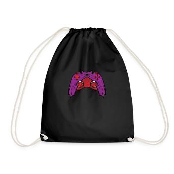Halloween Contrôleur de jeu vidéo Vampire Gamer - Sac de sport léger - noir - Devant