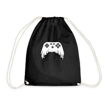 Manette de jeu vidéo d’Halloween Ghost Gamer - Sac de sport léger - noir - Devant