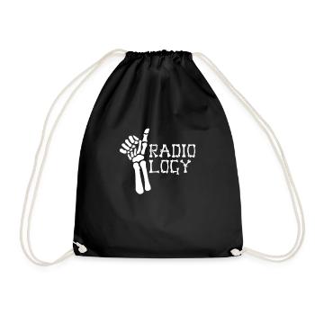 MRI Radiologist Radiology Rad Tech X-ray - Drawstring Bag - black - Front