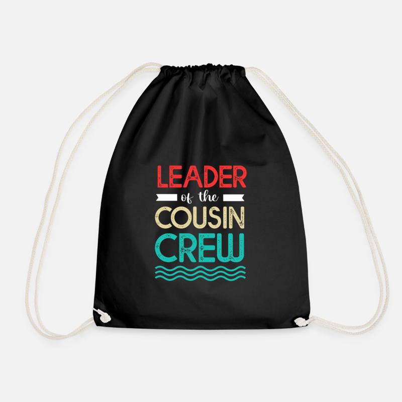 Cousin Crew - Turnbeutel - Schwarz